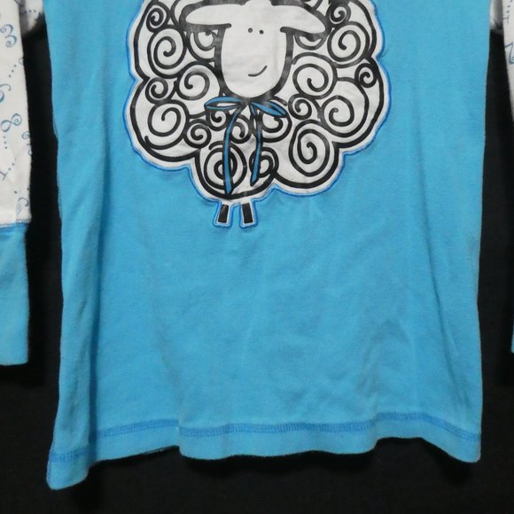 LA SENZA GIRL SLEEP | large | 100% Cotton | Count Sheep Theme Pajama Shirt - Picture 9 of 15